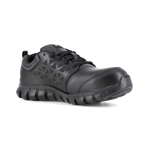 Reebok Men's Sublite Cushion Work Alloy Toe Black 9 M
