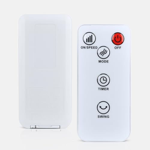WDZP New Replacement Remote Control fit for Uthfy JTF-03C 30" Oscillating Bladeless Tower Fan 03/001