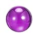 uxcell Purple Acrylic Contact Juggling Ball 2-3/4 Inch(70mm) with Ball Bag