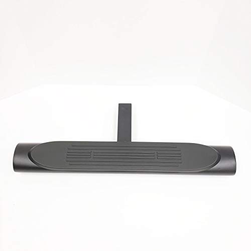 Ledin 28" Lx3 Hx4 W Towing Hitch Step Bar 2" Receiver Black 4" Oval Straight Universal Truck Trailer Rear Bumper Guard #TOP5