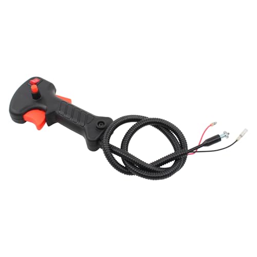 Rasentrimmer Gasgriff Griffschalter Freischneider Gashebel Motorsense Handgriff Trimmer Griff Schalter Strimmer Gaszug Kabel für Fuxtec FX-4MS315 FX-PS152 für Hecht 127 BTS für Garten XL CG 520E