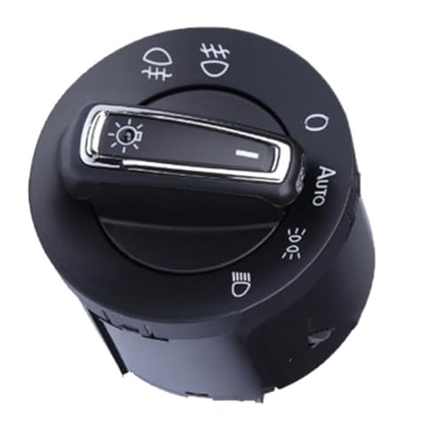 Interruptor de faros para VW Golf Passat Jetta con mando giratorio de luces delanteras 3