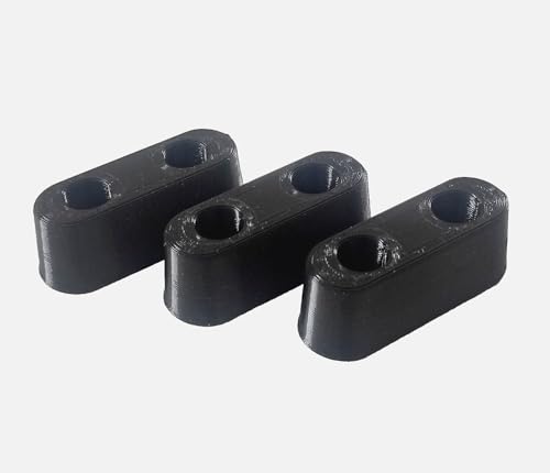 3 pcs Bumpers for Seadoo Speedster 150 204071739 Sportster 4-Tec. 3D printed from super durable polyurethane. Made in USA.