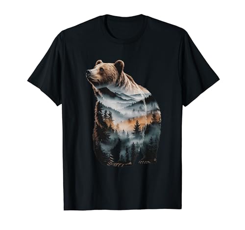 Bear Artwork Portrait | Wildlife Forest Nature Animal T�V���c