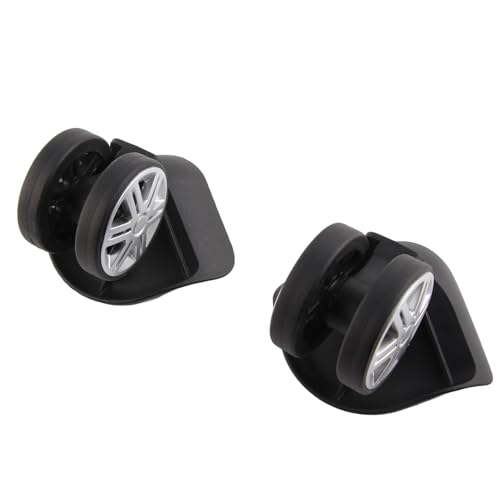 Yctze 1 Pair Luggage Replacement Wheels, Suitcase Caster Wheels Repair Parts for Large Suitcase, 360 Dual, Luggage2