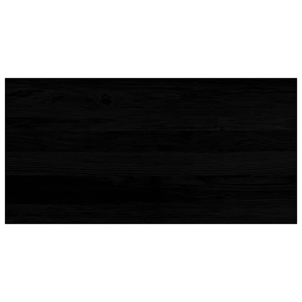 Davanzali 2 pz Marrone Scuro 80x40x2 cm Legno Massello Rovere,Davanzali per Finestre,per Interni,Davanzale Interno,Soggiorno,Decorazione-4009198