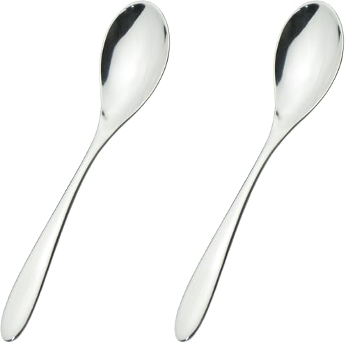 �i�K�I ���s�̊w�Z���H�ō̗p���ꂽ �V���t ���H�X�v�[�� 17.2cm 18-8�X�e�����X �H��@�Ή� �q���p�X�v�[�� �q�ǂ��p�X�v�[�� ���{�� (× 2)