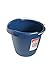 Rubbermaid Commercial Products 15QT Round Bucket, Blue, Comfortable/Durable Pour Handle, Sturdy Pail Bucket for Household Cleaning/Mopping