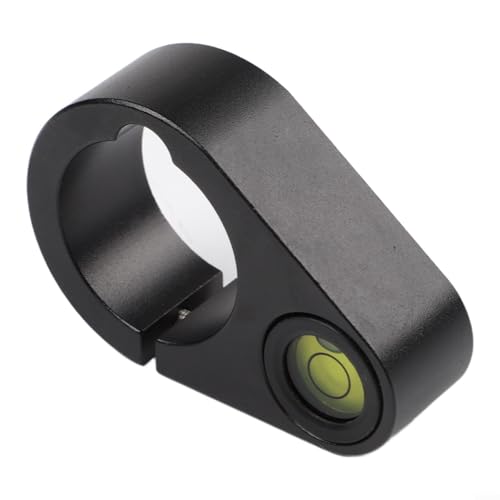 Niveau à bulle rond pour poteau de 32 mm, fiole en plastique avec support, outil de centrage précis pour tiges d'arpentage GPS et cartographie