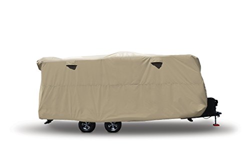 Adco By Covercraft 74842 Storage Lot Cover For Travel Trailer Rv, Fits 22'1"-24', Tan #TOP1