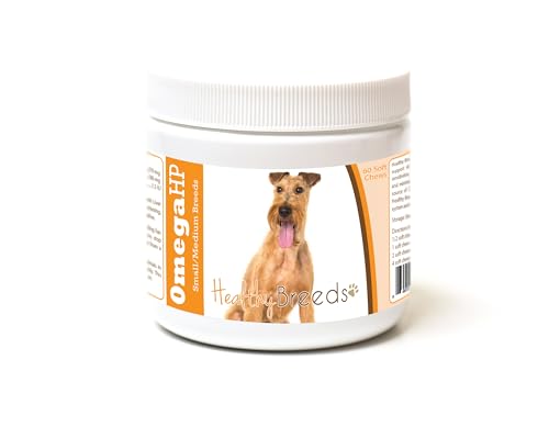 Image of Healthy Breeds Irish Terrier Omega HP Fatty Acid Skin and Coat Support Soft Chews 60 Count
