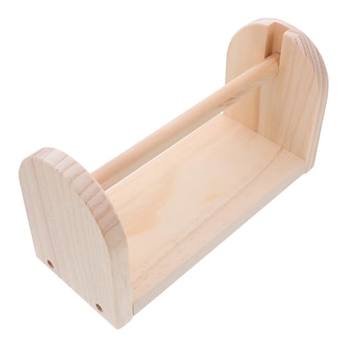 Distributeur de Ruban Adhésif en Bois Organiseur de Bureau Compact NUOBESTY