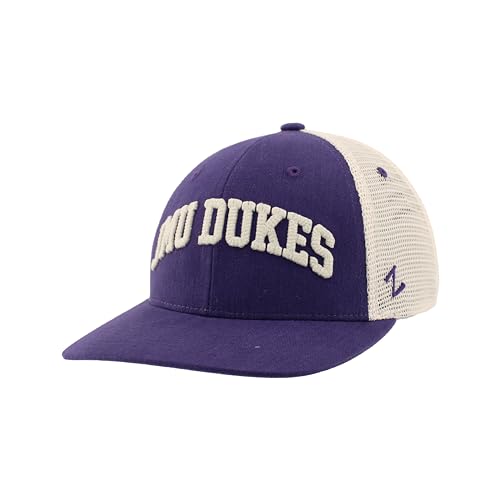 James Madison Dukes NCAA Officially Licensed Hat Snapback Harvest Curvature