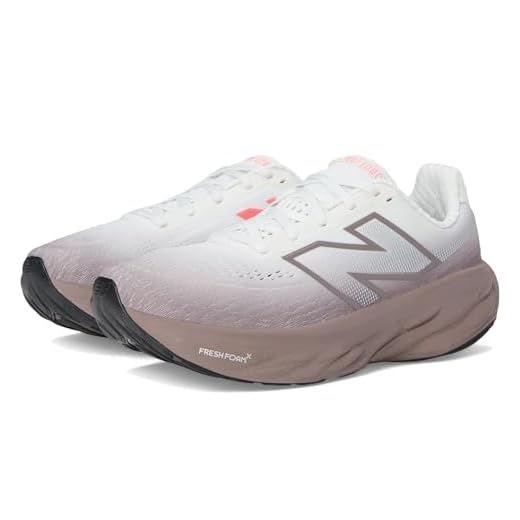 New Balance Fresh Foam X 1080 V14 Tênis de corrida feminino, Earth Shadow/Reflection/Urgent Red, 36