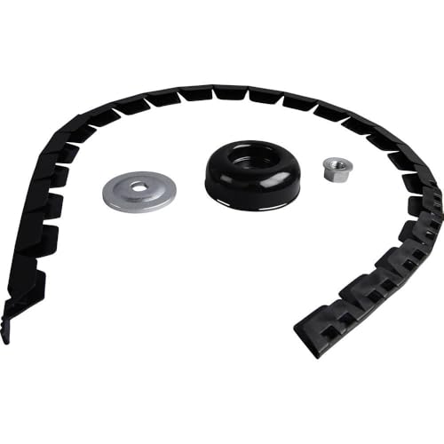 Makita 191W97-9 Umrüst-Set auf Schlagmesser, mit Mutter M10x1,25LH, Gleitteller, Druckscheibe und Transportschutz, für Akku-Rasentrimmer DUR190, DUR191, DUR194