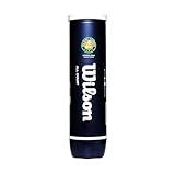 Wilson Roland Garros, WRT116400 Palline da Tennis Ufficiali, Tubo da 4 Palline, Tutte Le Superfici, 18 x 4