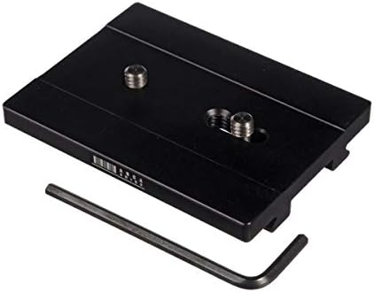 Arca Swiss Quick Release Plate with 2 1/4" Screws for Nikon Telephoto Lenses (Screw Distance Adjustable from 28-40mm)