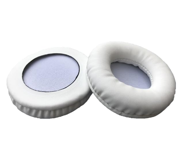 Headphone Cushion Pad, 2-Pack White 7mm Round Universal Ear Pads,...