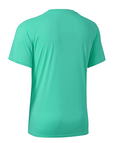 Willit Men's Upf 50+ Sun Protection Shirt Rashguard Swim Shirt Short Sleeve Spf Quick Dry Fishing Shirt Green 2Xl #TOP1