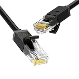 Fréquence : 250 MHz UGREEN Câble LAN Cat 6 U/UTP 8 m (Noir)