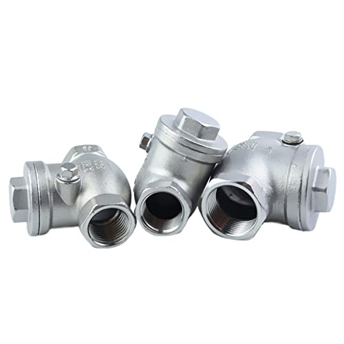 Válvula de retención horizontal de 1/2" para controlar el flujo de agua caliente 5