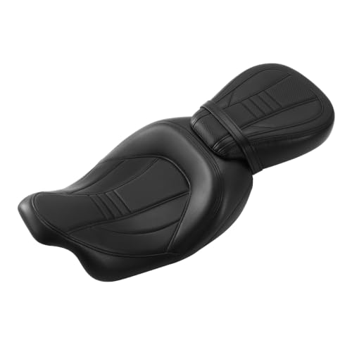 TCMT Low Profile Two Up Seat Fit For 2009-2023 Harley Touring Road Glide