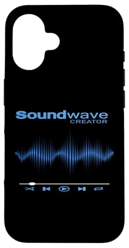 Music Player Sound Wave Equalizer Case for iPhone 16