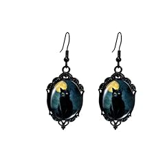 A5:Black Cat Earrings
