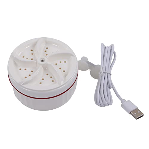 Arruela dobrável tipo balde com mini fonte de alimentação USB segura para máquina de lavar portátil