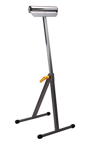 Servante d'Atelier Pliante avec Rouleau, 68-108 cm de Hauteur Réglable, Capacité 60 kg, Support Mobile pour Machines