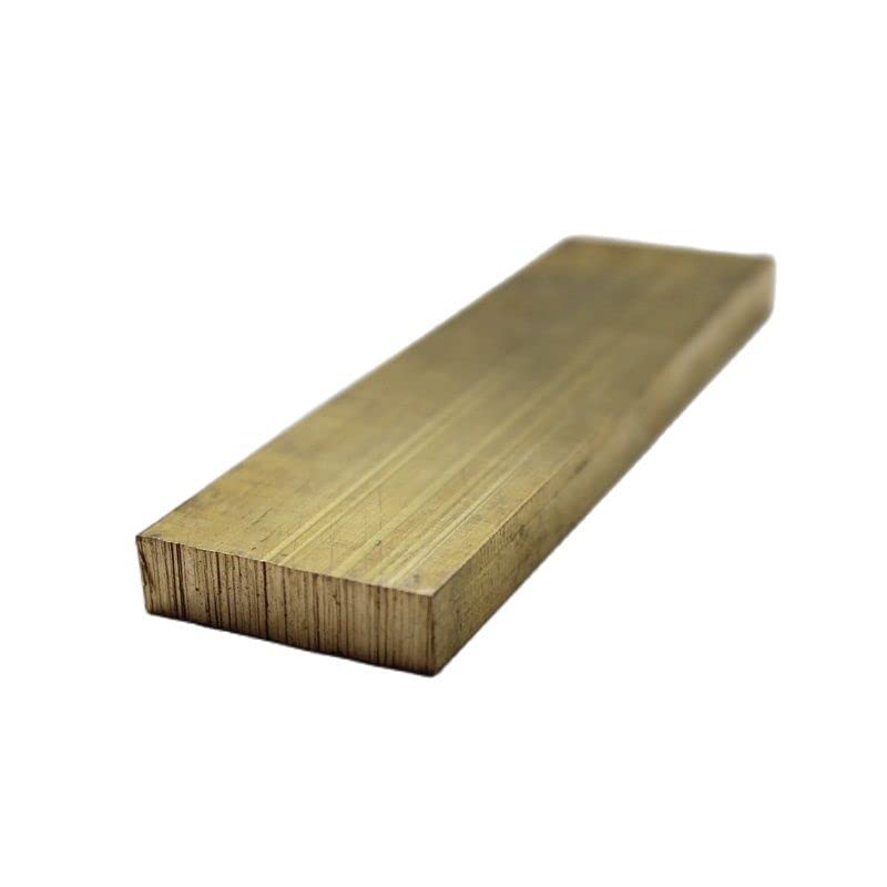 GatherTOOL 1Pc Brass Flat Bar Sheet Plate Solid CNC Block Machining Mill Metal Thickness 0.5mm /0.8mm /1mm/ 3mm/ 4mm/ 5mm/ 6mm/ 8mm (Size : 6x6x100mm 1pc)