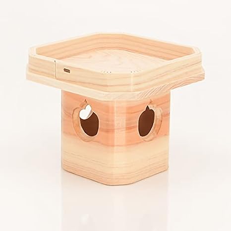 Amazon 神棚の匠 神棚 神具 仏具 三宝 4寸 鏡餅台 三方 総高さ 10 5cm 皿幅外寸 12 5cm 台幅 8cm お供え物 国産 日本製 檜 ひのき 台 十五夜 お月見 神饌物 神棚 オンライン通販