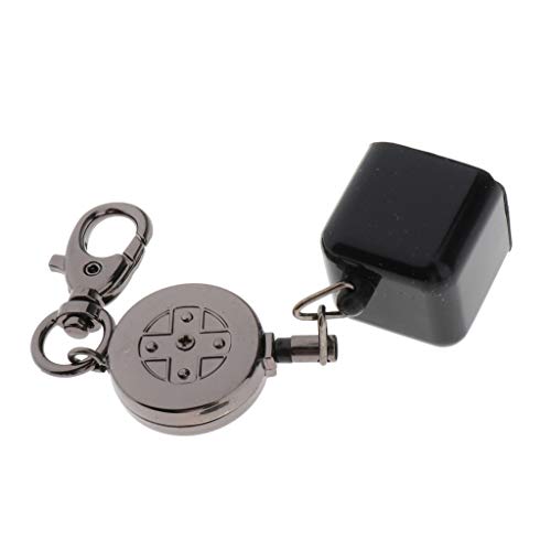 Baoblaze Recipiente Retrátil Do Suporte Da Caixa De Giz Para Piscina De Bilhar Com Chaveiro Número 8