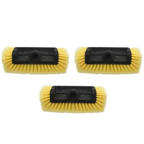 Brosse lavage voiture et véhicules lot de 3 têtes anti-rayures