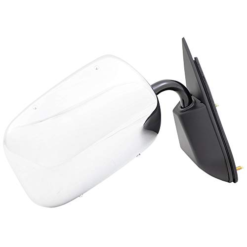 Brock Replacement Driver And Passenger Set Manual Side Door Mirrors Sail Mount Chrome Compatible With C/K Pickup Suburban Blazer Tahoe Yukon #TOP7