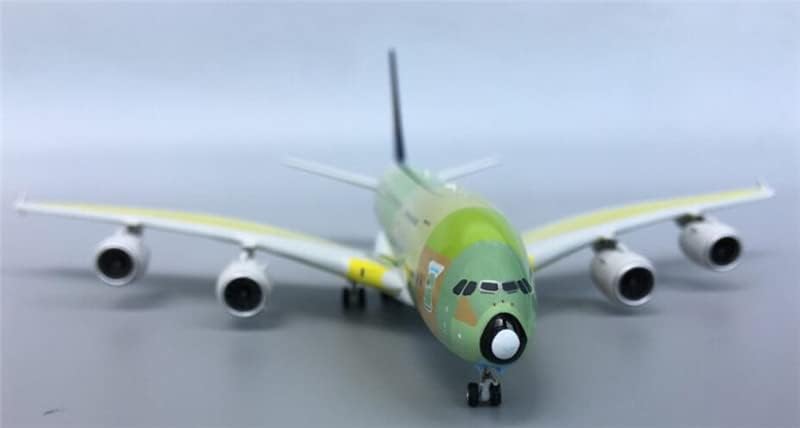 Miniatura 8 de Phoenix Singapore Airlines para Airbus A380 F-WWST 1 ° 400 DIECAST modelo de avión preconstruido