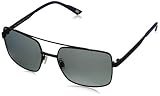 metal Helly Hansen HH5017-C02-54 Gafas de Sol, Hombre, Negro, 54