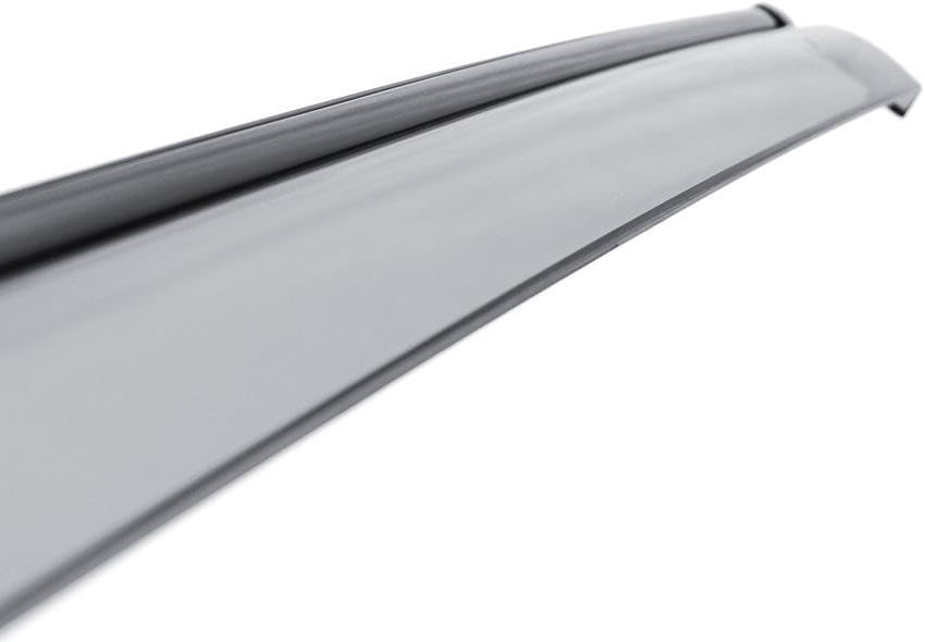 WellVisors Window Visors Wind Deflectors Compatible with Mercedes-Benz B-Class W246 2014-2015 with Black Trim Rain Guards 3-847MB014