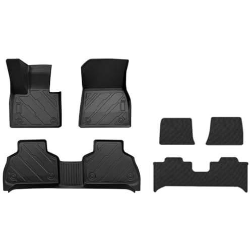 Tapis de sol et coffre pour BMW X5 2019-2025 LHD en TPE robuste