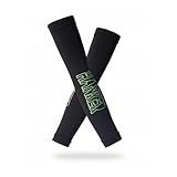 HANKER Manguitos térmicos running y ciclismo ligeros – Manga compresión brazo para deporte, protección solar y confort técnico