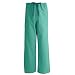 Medline AngelStat Reversible Drawstring Scrub Pant, ANG-CC, Small, Jade Green