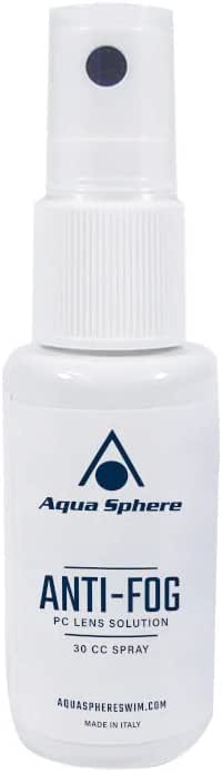Aqua Sphere Anti-Fog Plastic Lens Solution - 30cc Spray