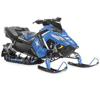 New Ray Toys 1:18 Scale Snowmobile Die-Cast Replica Polaris 800 Switchback Pro-X Blue 57783B