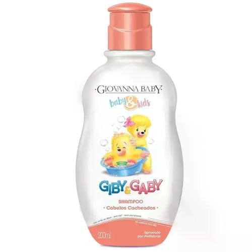GIOVANNA BABY Shampoo De Bebê Cabelos Cacheados 200Ml - Giovanna Baby