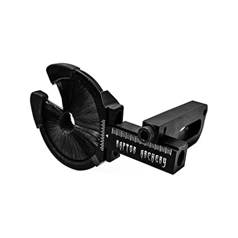 Raptor Archery Ring Brush Arrow Rest - Micro Adjustable All Directions, Fits All Compound Bows Cover