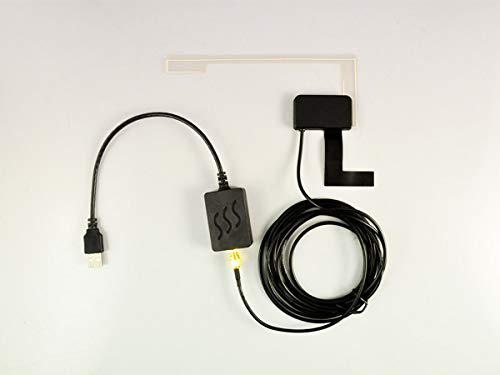 RoverOne Externe Voiture Dab Dab+ Adaptateur Radio Numérique Tuner Box Compatible avec Android Car Stereo Via Prise USB