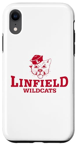 Linfield University Wildcats Mack Mascot Stacked �X�}�z�P�[�X iPhone XR �p