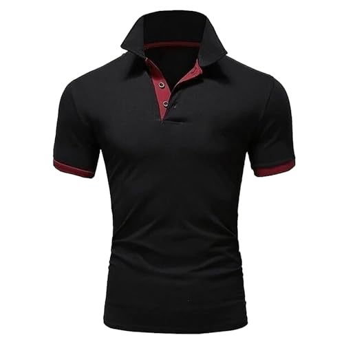 No Giraffe Embroidery Golf Polo Shirts Men - Office Work Ten