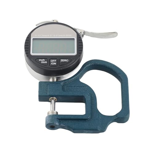 Calibrador digital de espesores para papel, cuero y tela miniatura 2