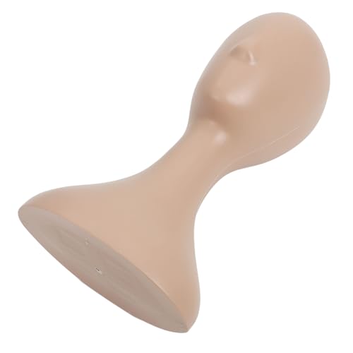 PRETYZOOM Versatile Plastic Mannequin Head Stand for Wig Display Hat Scarf Showcase